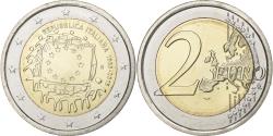 World Coins - Italy, 2 Euro, 2015, 30 ans   Drapeau européen, , Bi-Metallic, KM:New