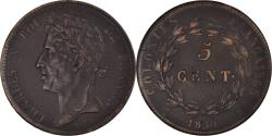 World Coins - Coin, FRENCH COLONIES, Charles X, 5 Centimes, 1830, Paris, , Bronze