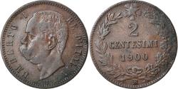 World Coins - Coin, Italy, Umberto I, 2 Centesimi, 1900, Rome, , Copper, KM:30