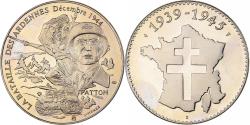 World Coins - France, Medal, 1939-1945, La bataille des Ardennes, décembre 1944