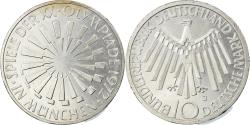 World Coins - Coin, GERMANY - FEDERAL REPUBLIC, 10 Mark, 1972, Hamburg, , Silver