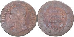 World Coins - Coin, France, Dupré, 5 Centimes, AN 8, Metz, , Copper, Gadoury:126a