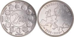 World Coins - France, Medal, L'Europe des 15, essai, Politics, Society, War, 2003,