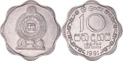 World Coins - Coin, Sri Lanka, 10 Cents, 1991, , Aluminum, KM:140a