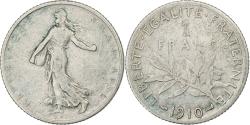 World Coins - France, Franc, Semeuse, 1910, Paris, Silver, , Gadoury:467, KM:844.1