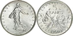 World Coins - Coin, France, Semeuse, 5 Francs, 1960, , Silver, KM:926, Gadoury:770