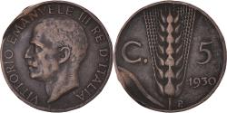 World Coins - Coin, Italy, Vittorio Emanuele III, 5 Centesimi, 1930, Rome, , Bronze