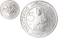 World Coins - Italy, 5 Euro, 2008, Rome, , Silver, KM:325
