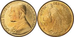 World Coins - Coin, VATICAN CITY, John Paul II, 200 Lire, 1980, Roma, , Aluminum-Bronze
