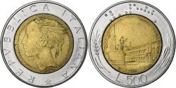 World Coins - Italy, 500 Lire, 1982, Rome, Bi-Metallic, , KM:111