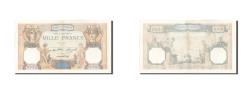 World Coins - Banknote, France, 1000 Francs, 1 000 F 1927-1940 ''Cérès et Mercure'', 1936
