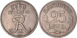 World Coins - Coin, Denmark, 25 Öre, 1961