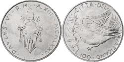 World Coins - Vatican, Paul VI, 100 Lire, 1975 (Anno XIII), Rome, Stainless Steel,