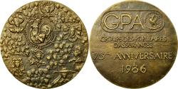 World Coins - France, Medal, Groupe des Populaires d'Assurances, 1986, Berechel,