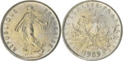 World Coins - Coin, France, Semeuse, 5 Francs, 1989, Paris, , Nickel Clad