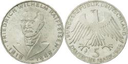 World Coins - Coin, GERMANY - FEDERAL REPUBLIC, 5 Mark, 1968, Hamburg, Germany,