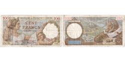 World Coins - France, 100 Francs, Sully, 1941-10-30, F.25136, VF(20-25)