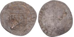 World Coins - Coin, France, Henri IV, Douzain du Dauphiné aux 2 H, 1596, Grenoble,