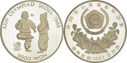 World Coins - Coin, KOREA-SOUTH, 5000 Won, 1987, BE, , Silver, KM:61
