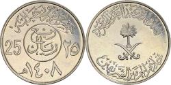 World Coins - Coin, Saudi Arabia, UNITED KINGDOMS, Fahad Bin Abd Al-Aziz, 25 Halala, 1/4