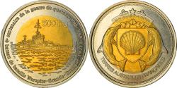 World Coins - Coin, France, 500 Francs, 2018, Ile Juan Da Nova, , Bi-Metallic