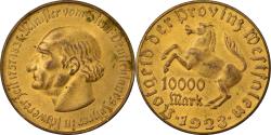 World Coins - Coin, Germany, Vom Stein, 10 000 Mark, 1923, , Bronze-Aluminium