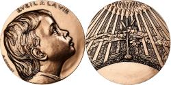 World Coins - France, Medal, Eveil à la Vie, Bronze, Cochet,