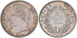 World Coins - France, Napoleon III, 1 Franc, 1858, Paris, Silver, , Gadoury:460