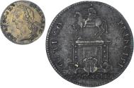 World Coins - France, Token, Statue de Louis XV à Bordeaux, 1744, , Brass