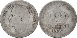 World Coins - Coin, France, Napoleon III, Napoléon III, 50 Centimes, 1867, Strasbourg