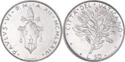 World Coins - Coin, VATICAN CITY, Paul VI, 50 Lire, 1974, Roma, , Stainless Steel