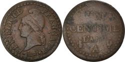 World Coins - Coin, France, Dupré, Centime, AN 7, Paris, , Bronze, KM:646