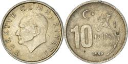 World Coins - Coin, Turkey, 10000 Lira, 10 Bin Lira, 1999