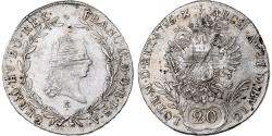 World Coins - Austria, Francis  II, 20 Kreuzer, 1795, Alba Iulia, Silver, , KM:1014