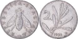 World Coins - Coin, Italy, 2 Lire, 1953, Rome, , Aluminium, KM:94