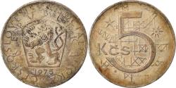 World Coins - Coin, Czechoslovakia, 5 Korun, 1975, , Copper-nickel, KM:60