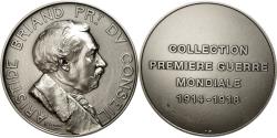 World Coins - France, Medal, Aristide Briand, Varenne, , Silvered bronze