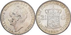 World Coins - Netherlands, Wilhelmina I, 2-1/2 Gulden, 1938, Silver, , KM:165