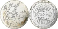World Coins - France, 10 Euro, Sempé - Été - Égalité, 2014, Silver, , Gadoury:EU718