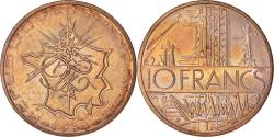 World Coins - Coin, France, Mathieu, 10 Francs, 1984, Tranche A, , Nickel-brass