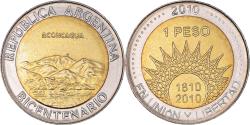 World Coins - Coin, Argentina, Peso, 2010, , Bi-Metallic