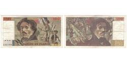 World Coins - France, 100 Francs, Delacroix, 1979, Y.17, F(12-15), Fayette:69.02C, KM:154b