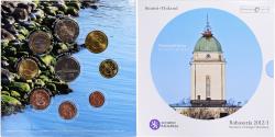 World Coins - Finland, 1 Cent to 2 Euro, 2012, Mint of Finland, Suomenlinna.BU,