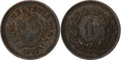 World Coins - Switzerland, Rappen, 1909, Bern, Bronze, , KM:3