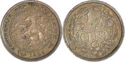 World Coins - Coin, Netherlands, 1/2 Cent, 1909