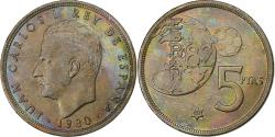 World Coins - Spain, Juan Carlos I, 5 Pesetas, 1980, Copper-nickel, , KM:811