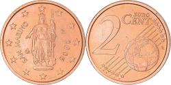 World Coins - San Marino, 2 Euro Cent, 2006, Rome, , Copper Plated Steel, KM:441
