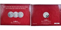 World Coins - France, Coffret 3x 5 Francs, 2000 Ans de Monnaies Françaises (1/3), 2000