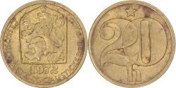 World Coins - Coin, Czechoslovakia, 20 Haleru, 1972