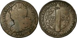 World Coins - Coin, France, 2 sols françois, 2 Sols, 1792, Perpignan, , Bronze